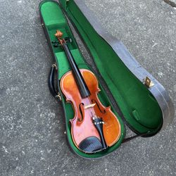 Ton-Klar by Dancla Violin Germany Made For William Lewis & Son no 126 4/4 W Case