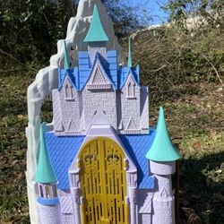 MATTEL Disney Frozen Ice Castle Palace DollHouse 