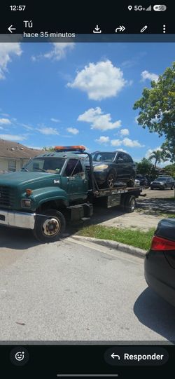Tow truck gmc 1999