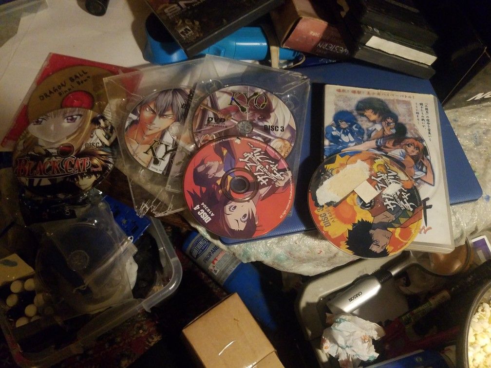 Vintage Anime Dvds