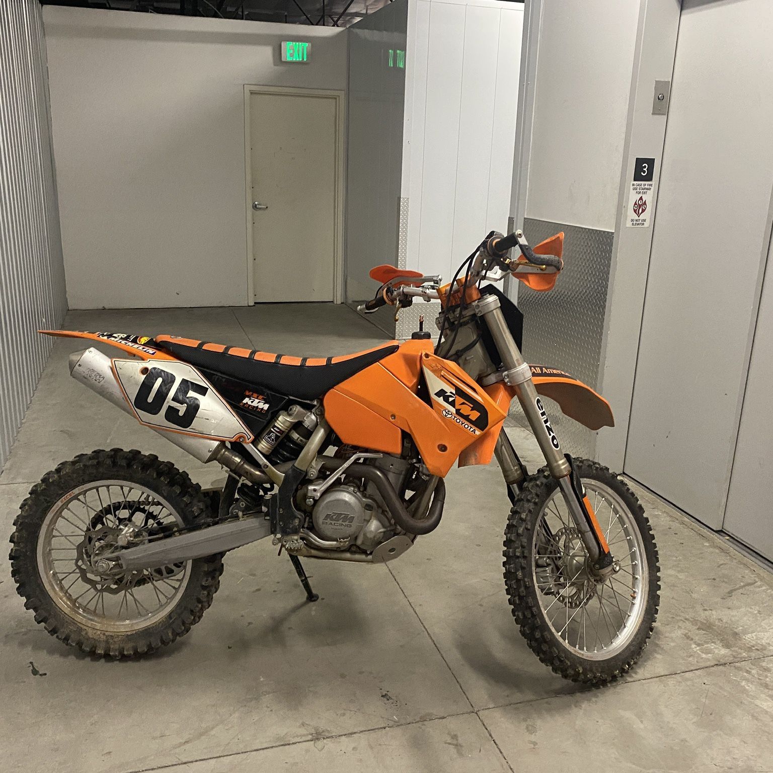 KTM  450  MXC Dirt bike (Electric Start )