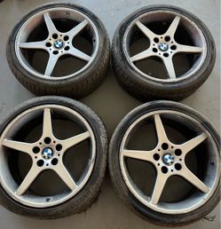 SET OF 4 1000 MIGLIA WHEELS RIMS SQUARE 18x8 ET20 5x120 BMW