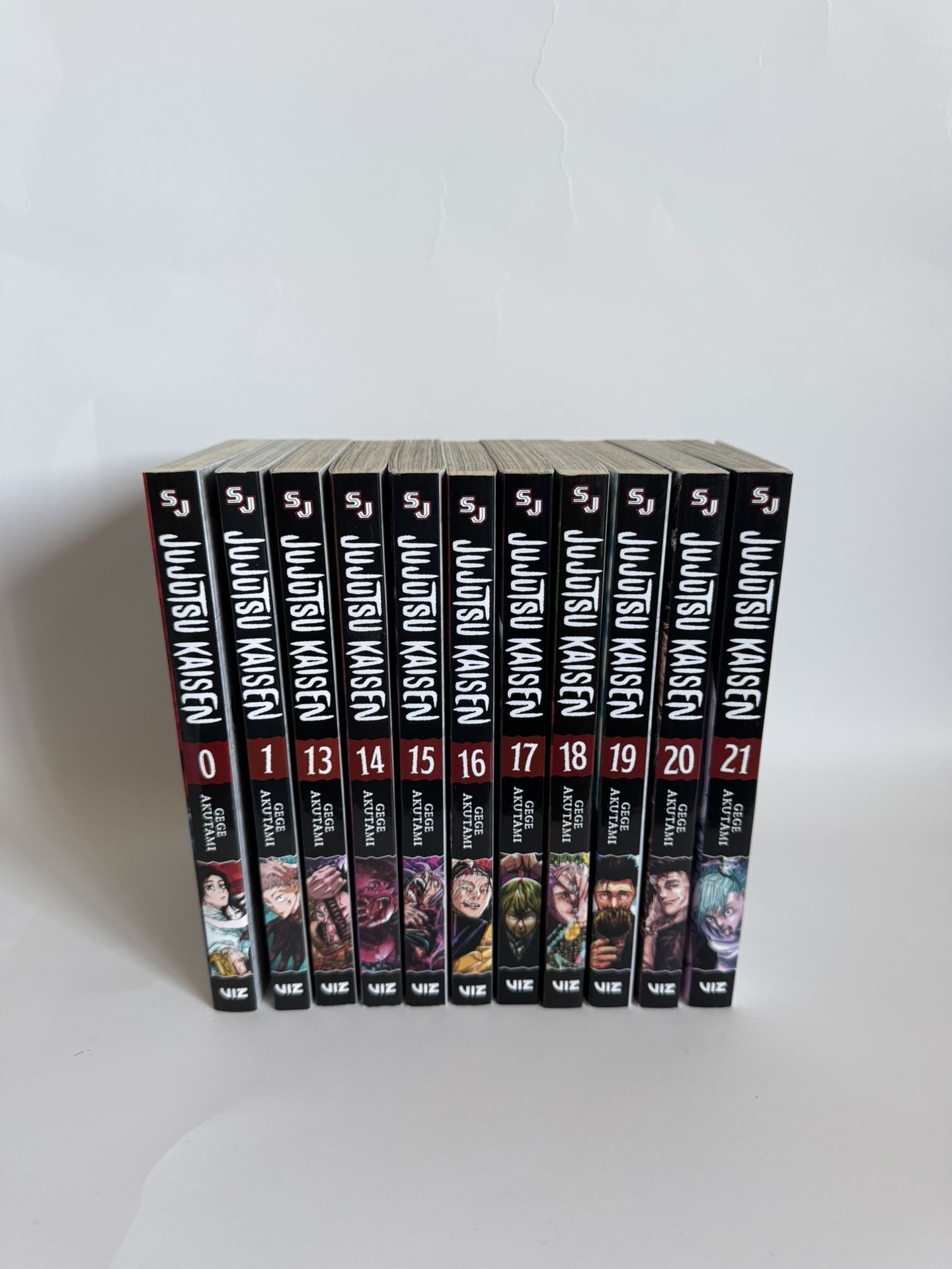Jujutsu Kaisen Manga 0,1,13-21