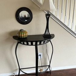 Console Table And Mirror 