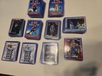 202 Card Basketball Lot – 2024 Prizm Red Cracked Ice & 2025 Topps
