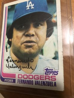 Dodgers pitcher Fernando Valenzuela