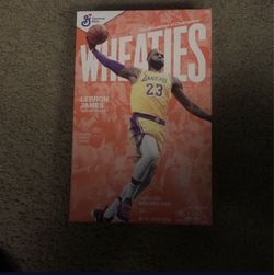 Lebron James Wheaties Box