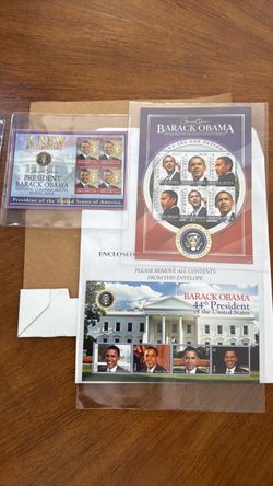 Barack Obama Stamps Collector items