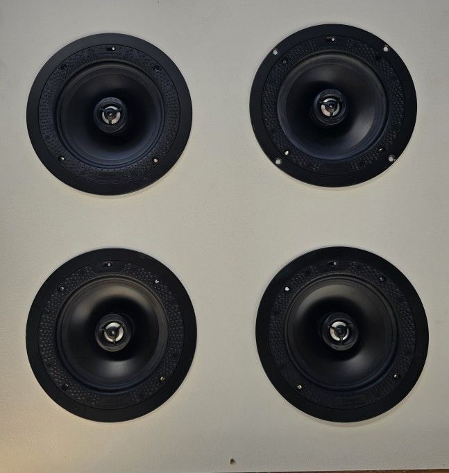 7 Definitive Tech Speakers 4 Ceiling & 3 Wall Or....