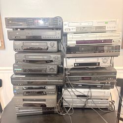 VCR 16 systems broken lot
