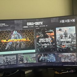 Dell Gaming Monitor 32in Curve 
