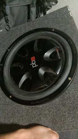 Power bass 10" subwoofer
