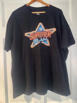 WWE SummerSlam Black Graphic T-Shirt