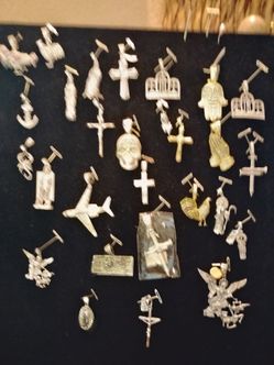Sterling silver pendants