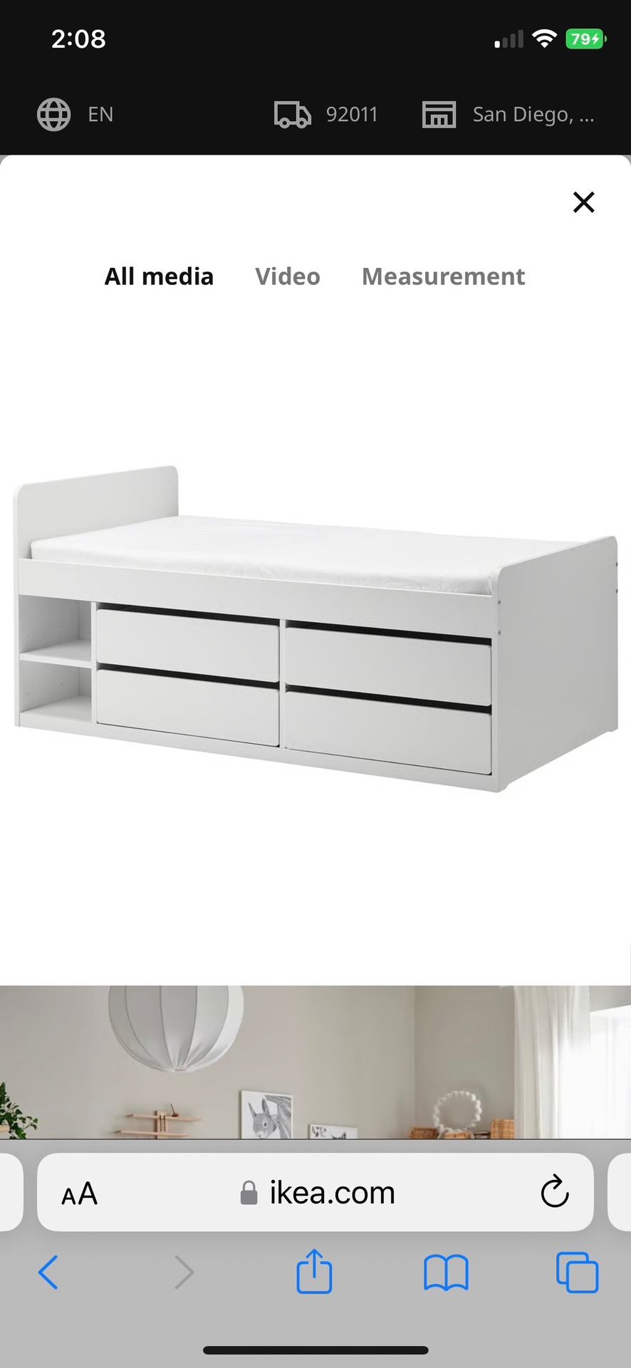 IKEA Twin Bed