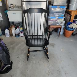 Black Harvard Rocking Chair