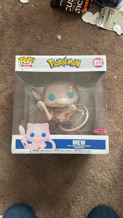 Funko Pop Pokemon Mew #852 Jumbo Vinyl Figure