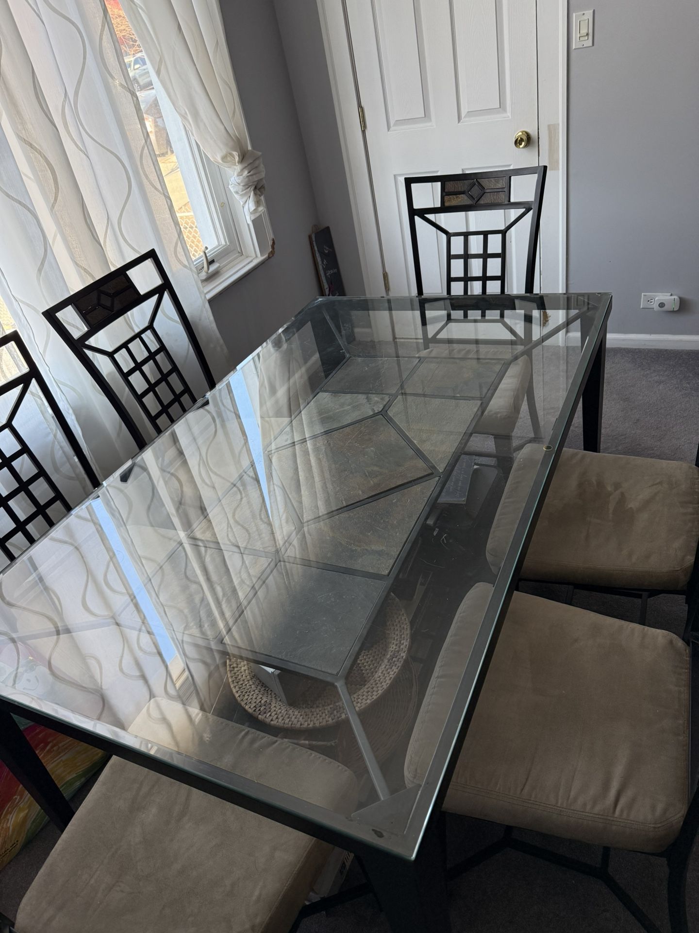 Glass Table With Chairs