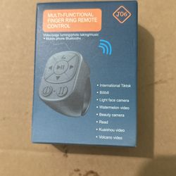 Multifunctional Finger Ring Remote Control 