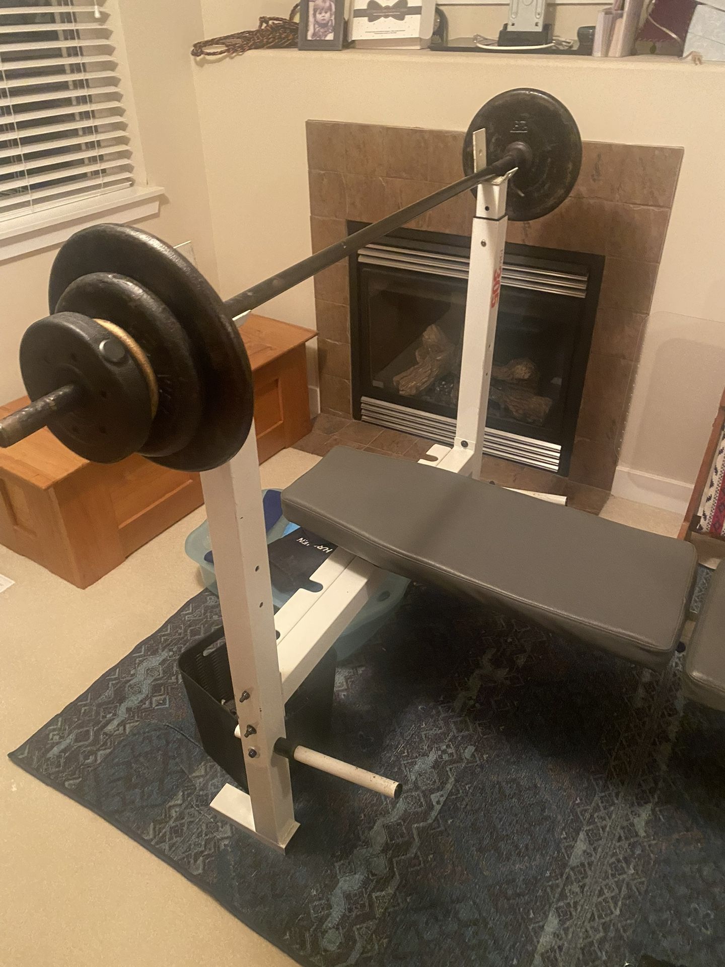 Weider Pro 305 Weight Set And Weights Home Gym