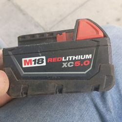 Milwaukee M18 REDLITHIUM XC 5.0 Ah