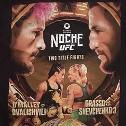 UFC 306 Noche UFC T-Shirt Adult Size Medium Sean O'Malley