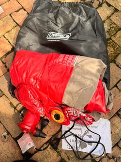 Coleman Twin Air Mattress + Electric QuickPump