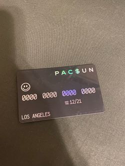 Pacsun gift card $200
