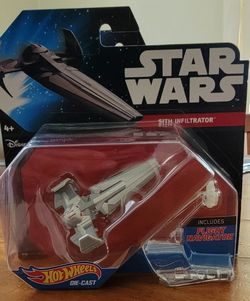 Star Wars Sith Infiltrator Hot Wheels Collectible