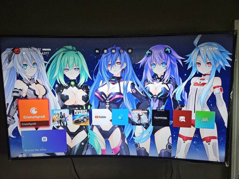 65" Samsung Curved TV