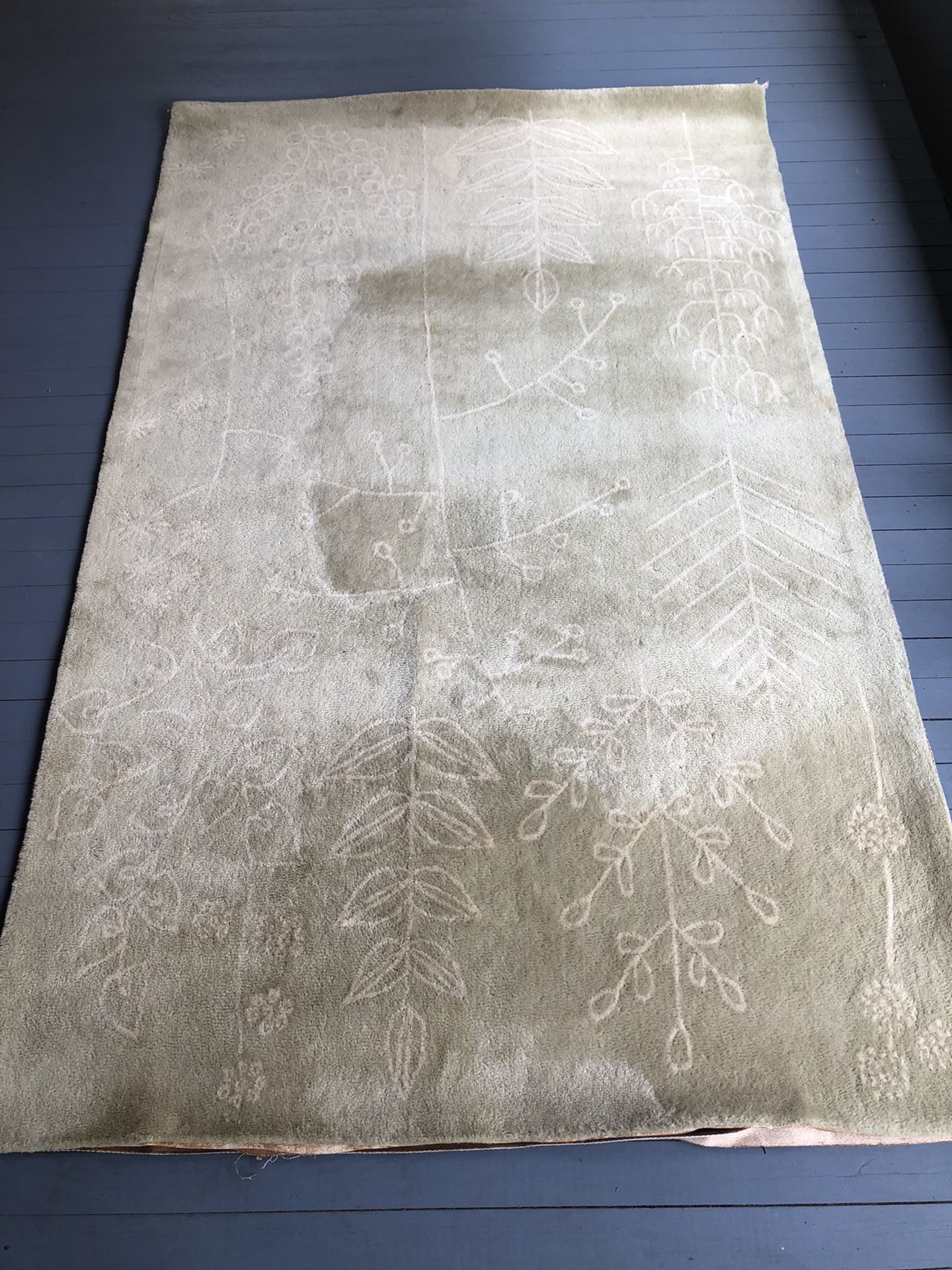 West Elm area rug