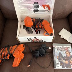 Time crisis 4 PS3 With Two Guns 
