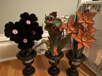Target Halloween, peeping poppies, preying posies, ghoulish garden