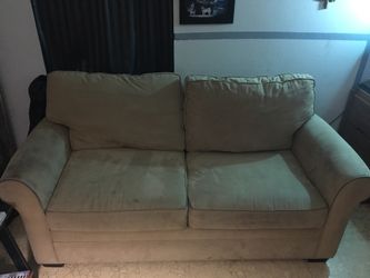 USED LIKE NEW FULL SIZE COUCH BED