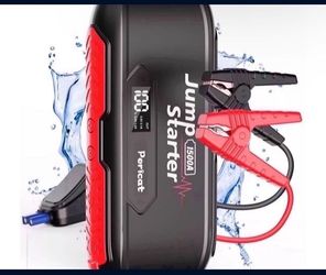 1500A Peak 18000mAh Portable Jump Starter Pack(Up to 7.0L Gas and 5.5L Diesel Engine), 12V Auto Booster Battery Charger Lithium Car Jump Starter Box w