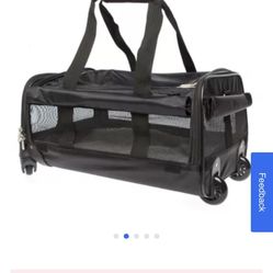 Sherpa® Ultimate On Wheels Soft-Sided Pet Carrier