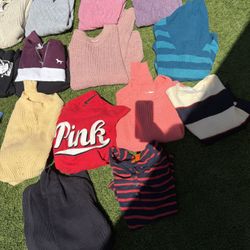 women’s and men’s sweaters $2 each  