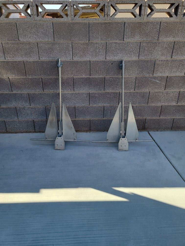 2 Houseboat Anchors