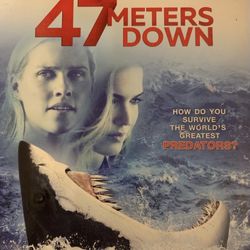 47 METERS DOWN (Blu-Ray + DVD + Digital-2017)