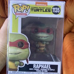 Funko Pop Movie Teenage Mutant Ninja Turtles Raphael #1135 (read The Description)