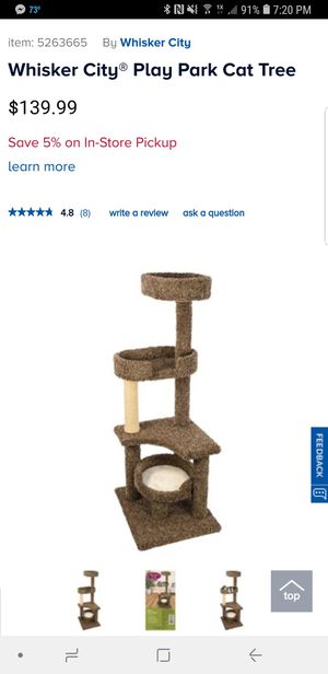 Whisker City Play Park Cat Tree For Sale In Lititz Pa Offerup