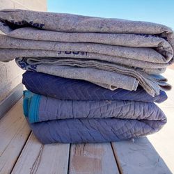 4 Heavy Furniture Moving Blankets - $20
