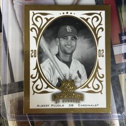 Albert Pujols - 10 Baseball Cards (2002 To 2008)