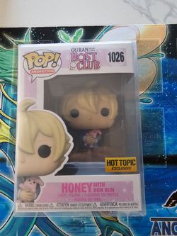 Honey with bun bun funko pop ouran highschool host club