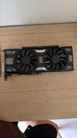 EVGA GeForce SC 1070ti  with two 8gb of ram