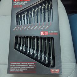 Icon 10 Piece Metric Wrench Set Anti Slip Grip