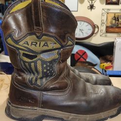 Men's Soft Toe Rebar Flex Incognito Square Toe Work Boot by Ariat

