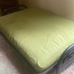 Futon With Metal Frame 