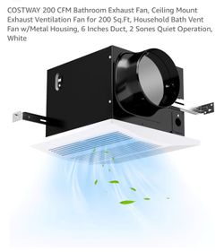 200 CFM Bathroom Exhaust Fan