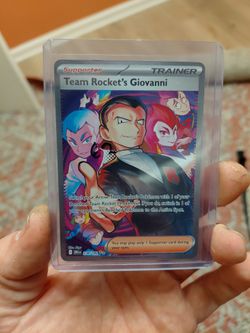 Team Rocket's Giovanni mint SIR